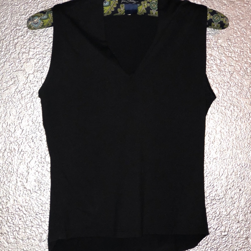Black Sleeveless Top